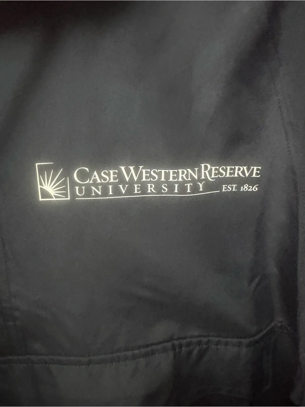 Fanatics Navy Pullover Windbreaker with White Logo